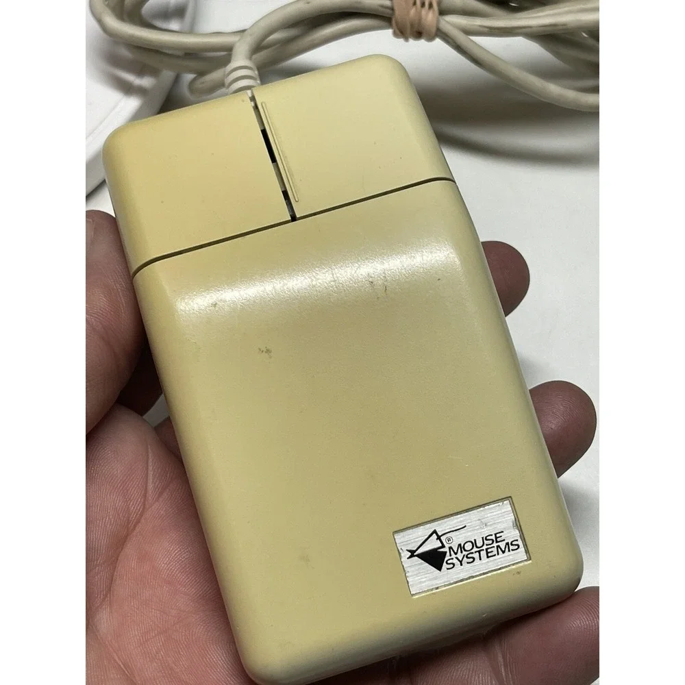Mouse Systems Model T 10 MSC 402498- 001/A Trackball for vintage Macintosh (21)